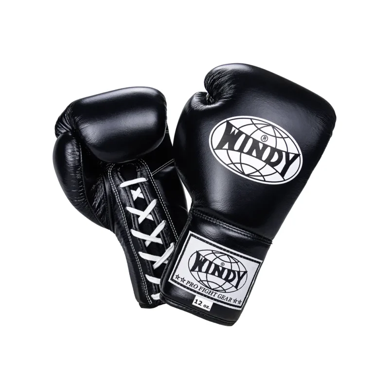 Windy Pro Boxing Gloves front and back view