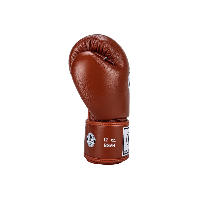 Windy Boxing Gloves Red left side view