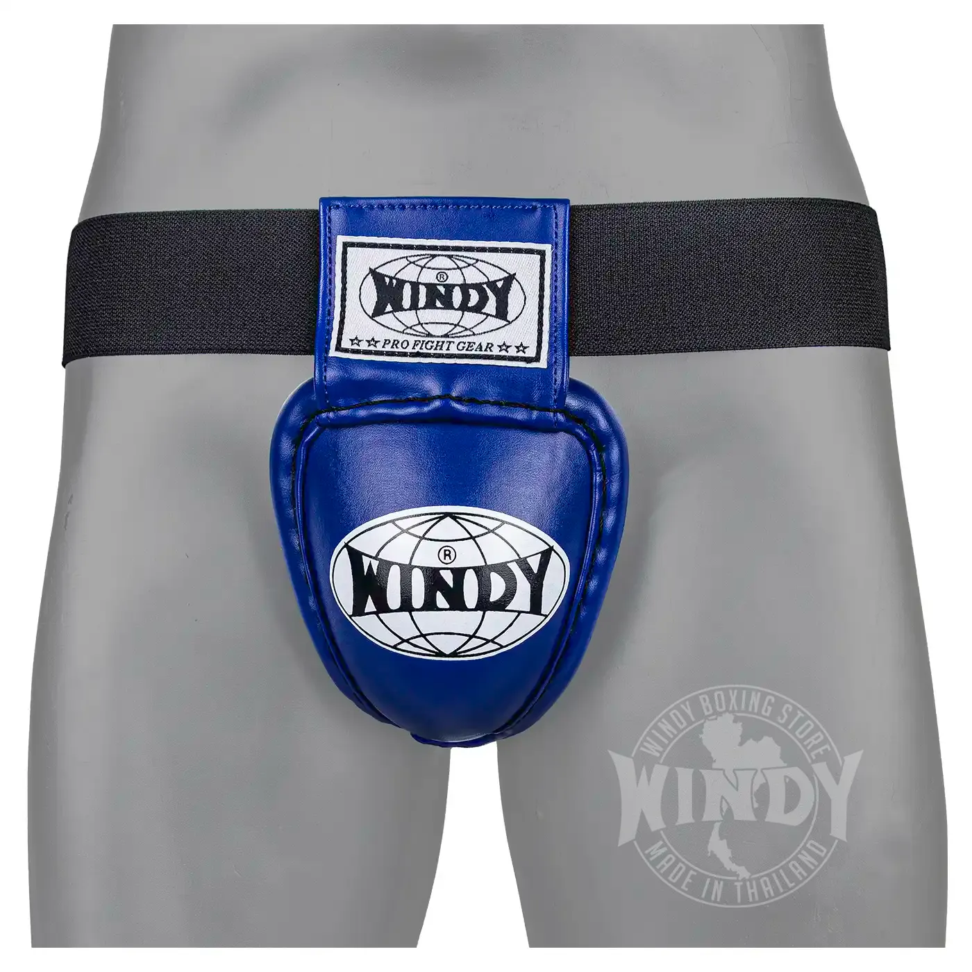 Windy Cup Protector in Blue front view