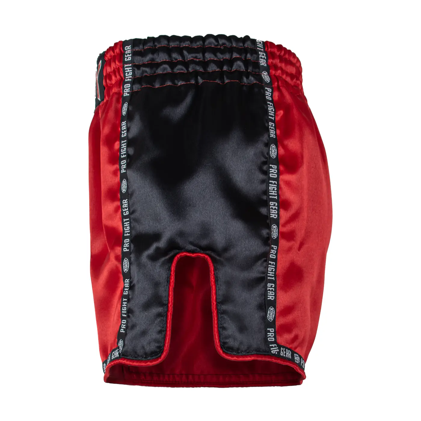Windy Muay Thai Shorts Hybrid Black Red - right side